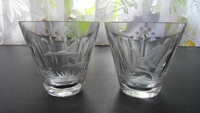 Satzunger Bleikristall mit Wildvoegeln Satzunger Bleikristall mit Wildvoegeln
