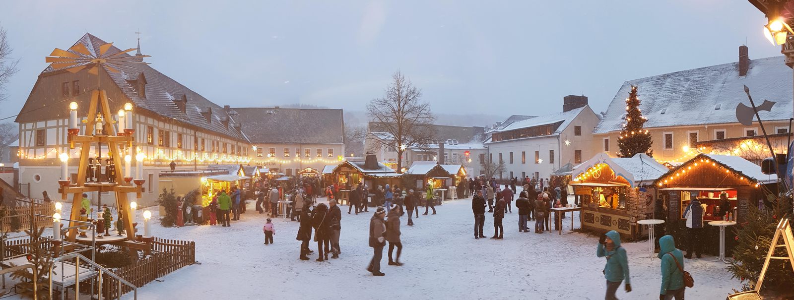 Weihnachtsmarkt in Olbernhau Weihnachtsmarkt in Olbernhau