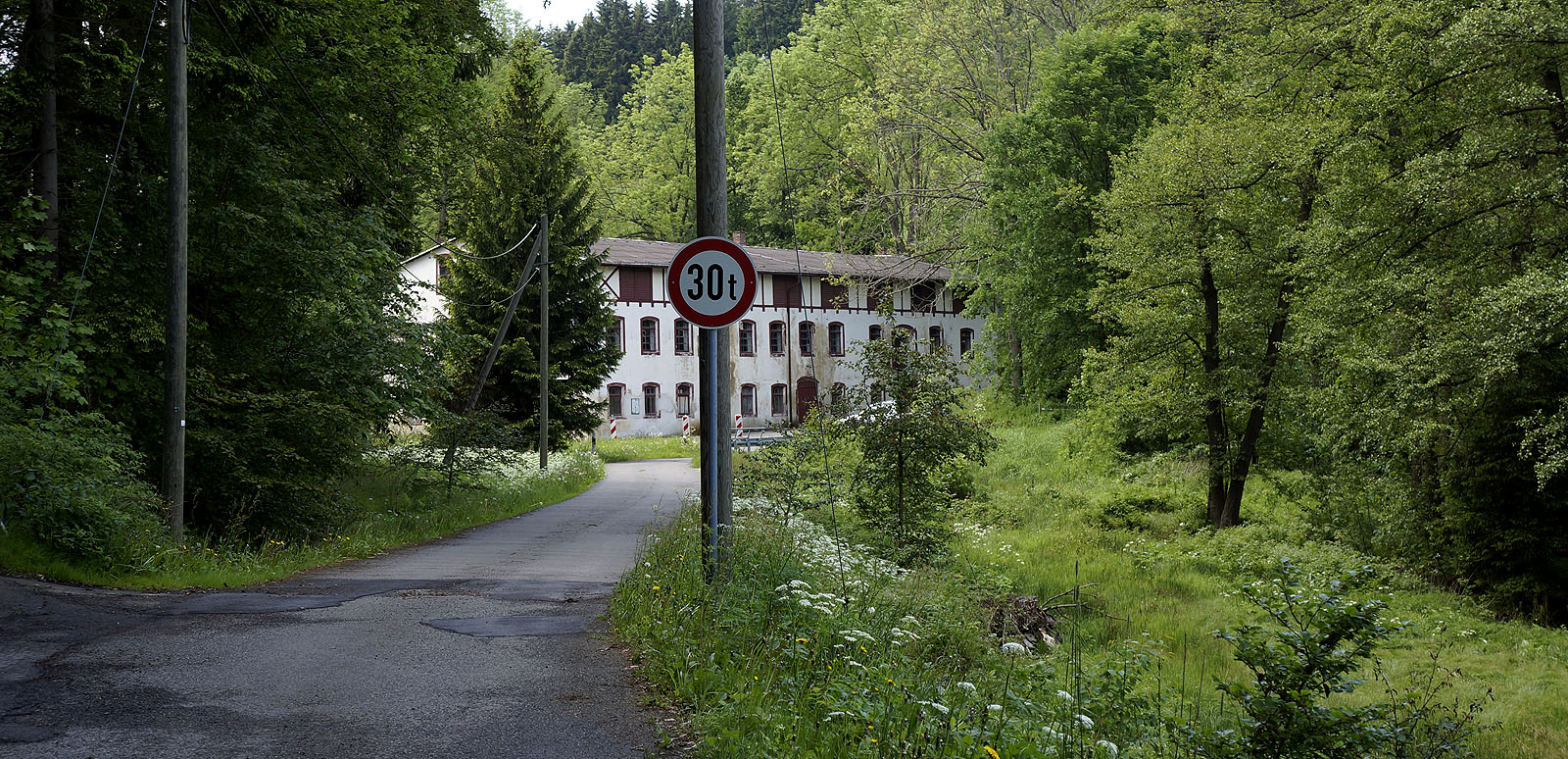 Gebäude der Pulvermühle Gebäude der Pulvermühle